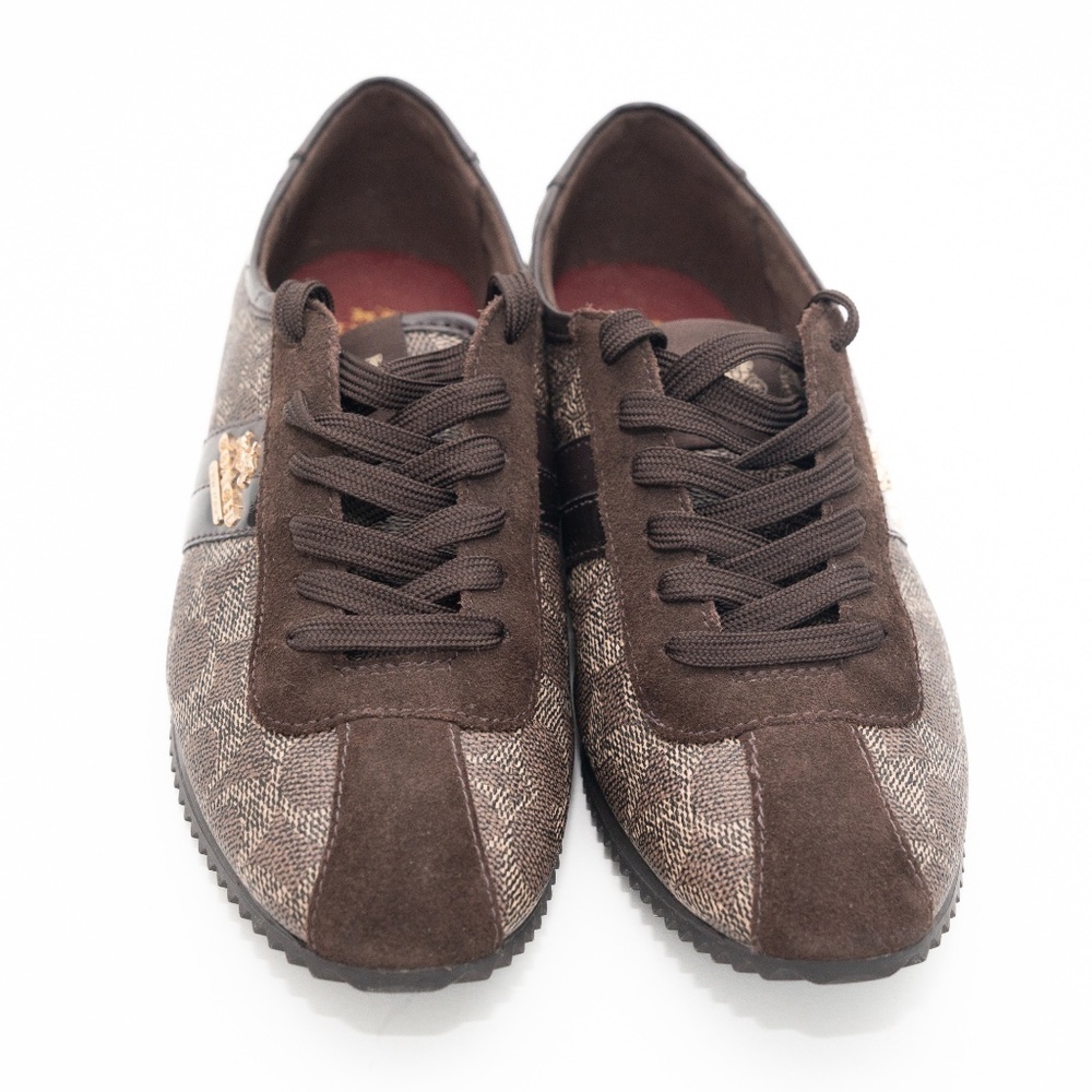 Coach. Ivy Leather Logo‎ Sneakers. - Picture 7 of 14